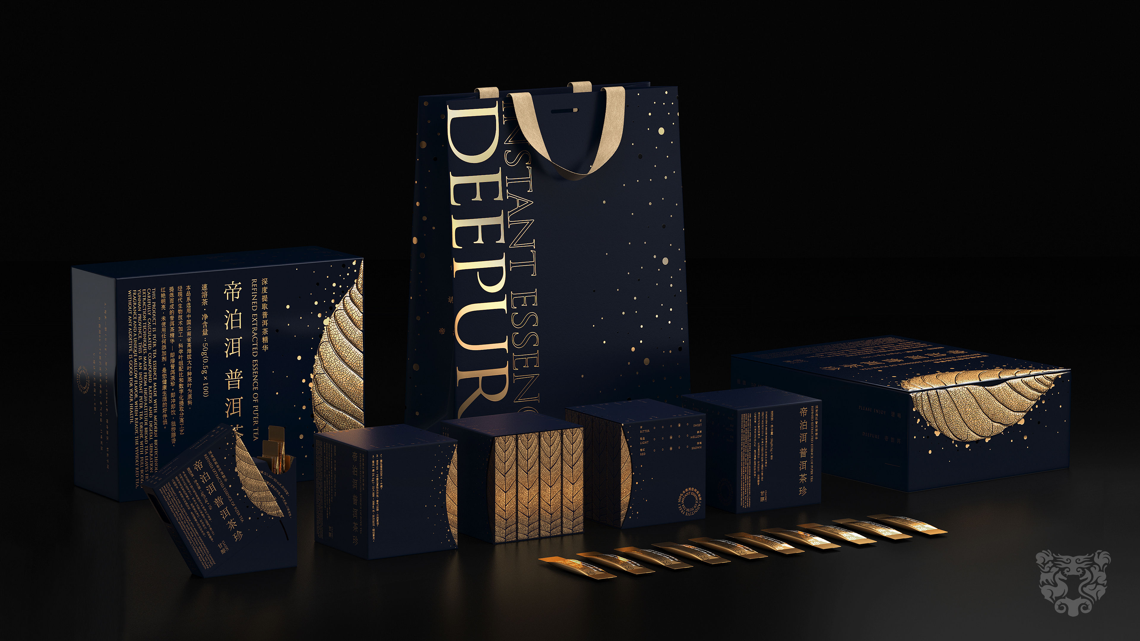 Pan Hu，Tea packaging，deepure ，Tianshili，originality，