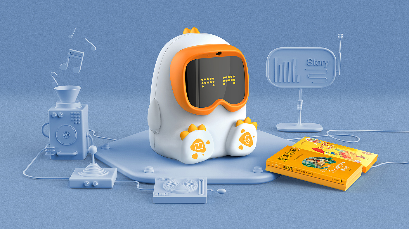 product design，Robot design，Toys，Baby products，