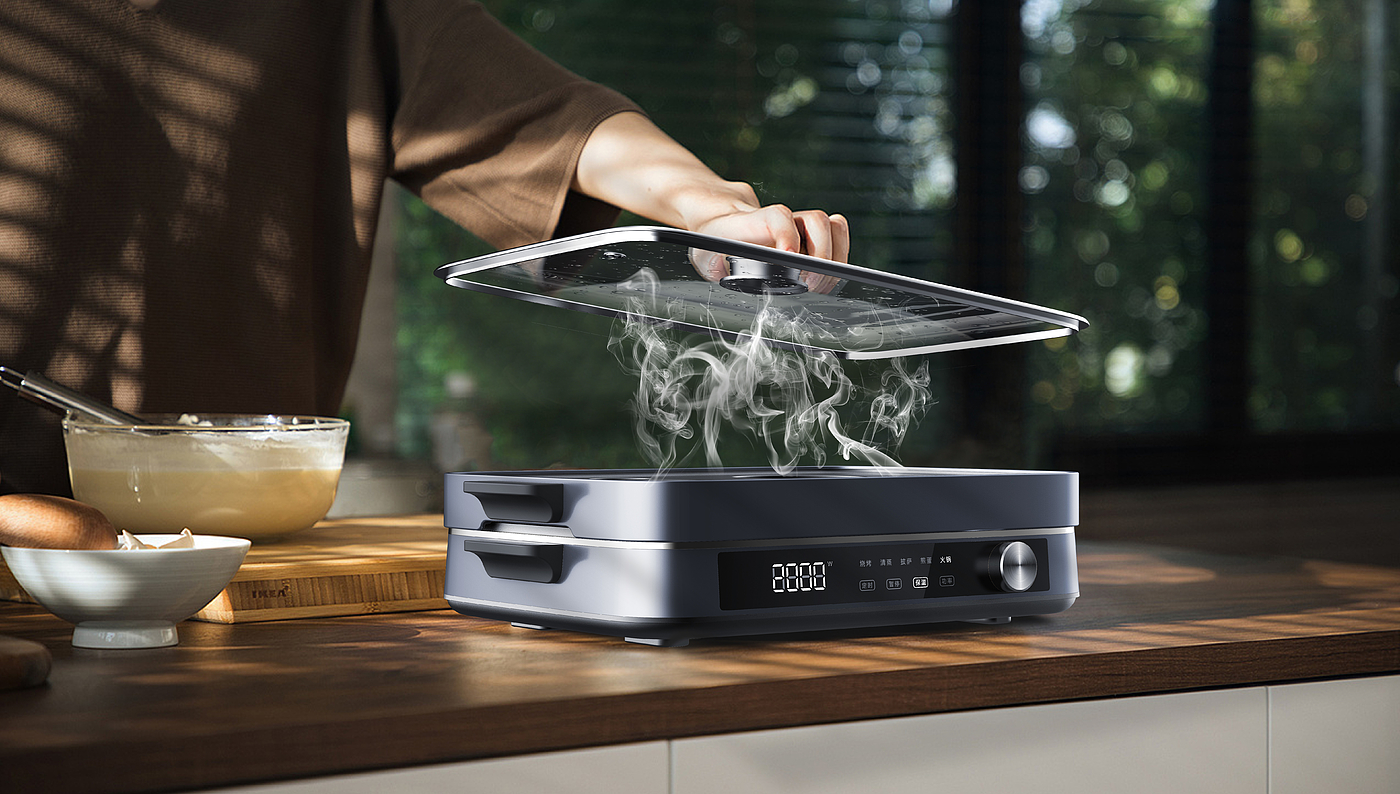 Haier，Kitchen electricity，Appearance design，PI design，Systematization，