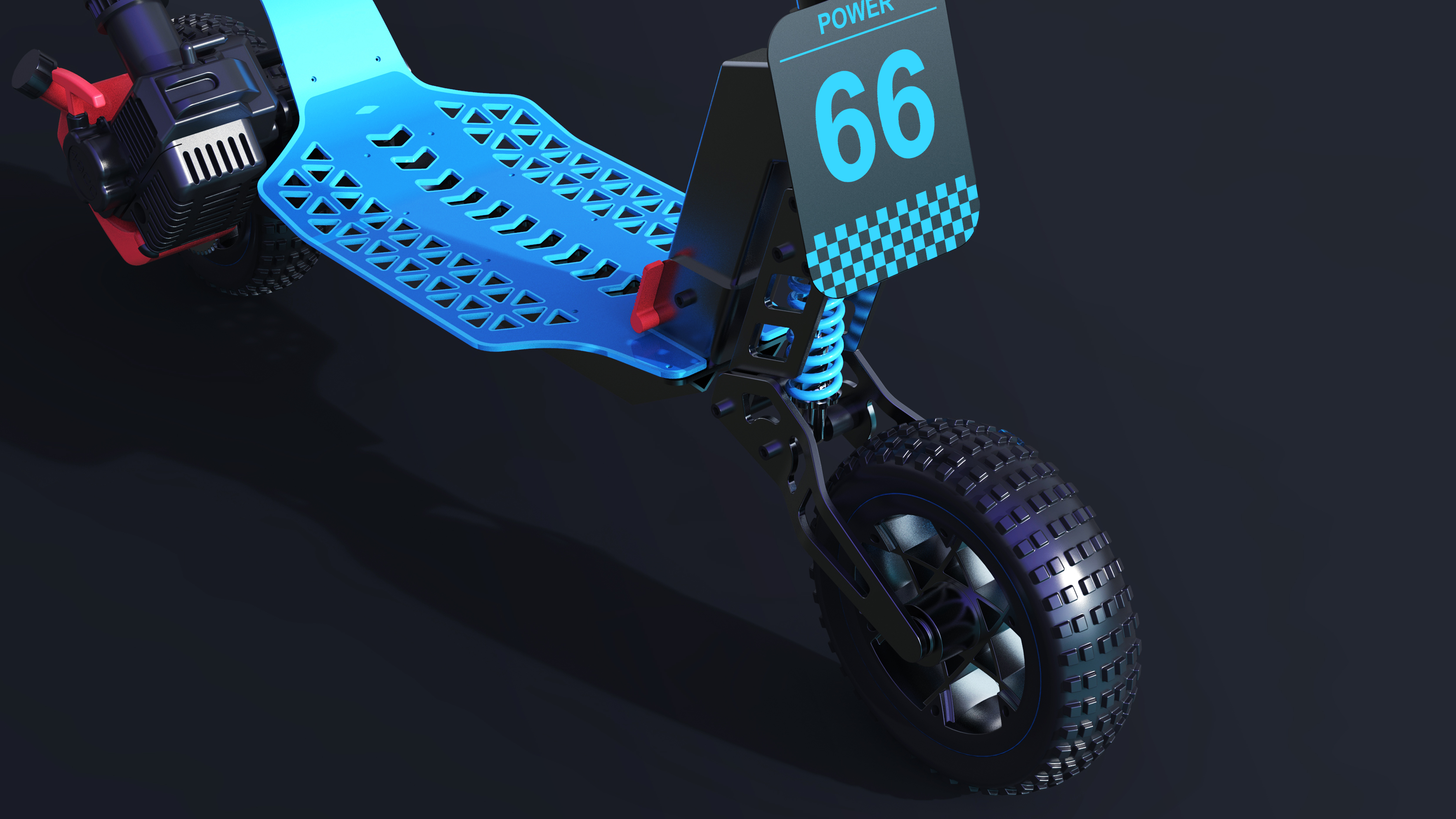 product design，Appearance design，Structural design，Heat wave design，Intelligent scooter，