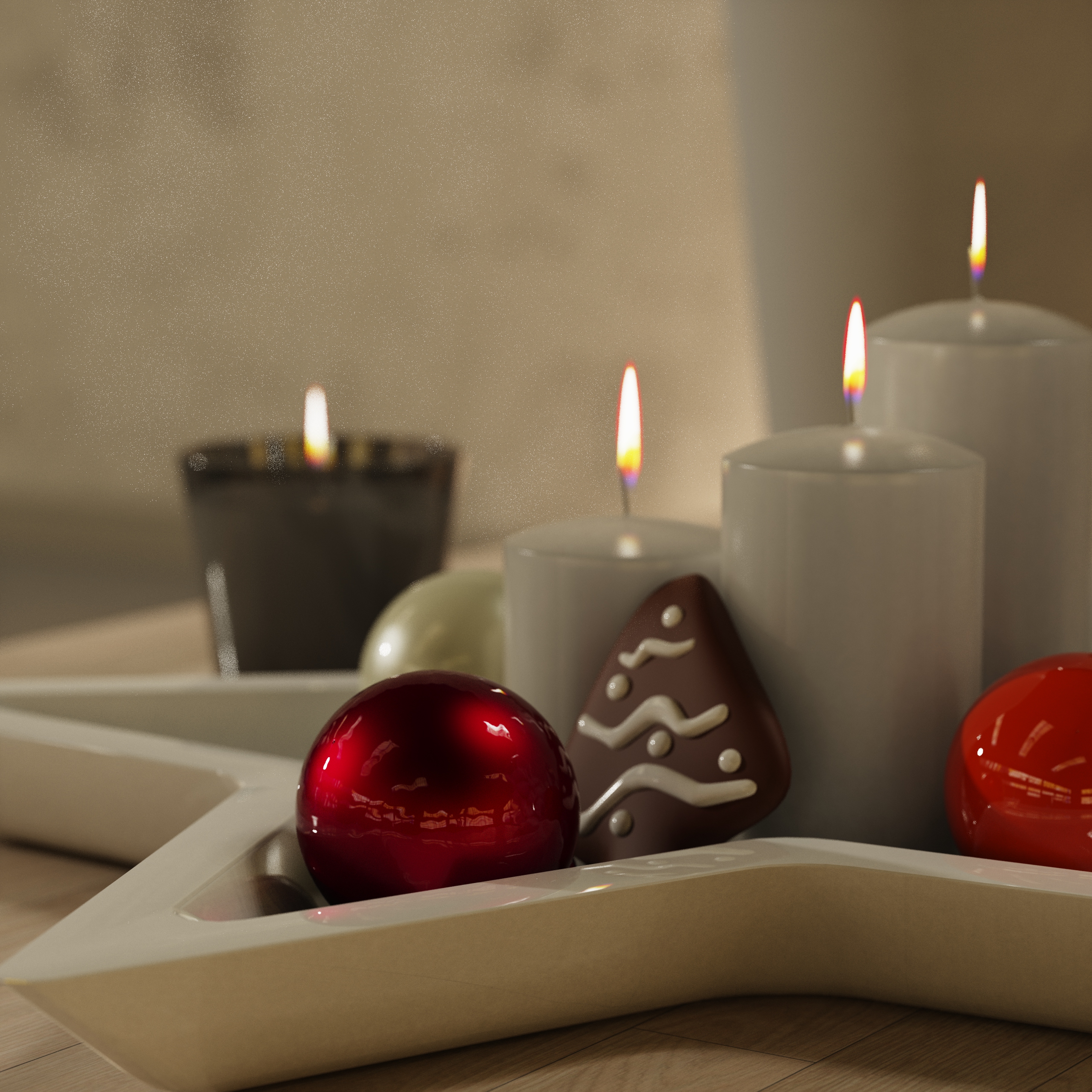 candle，christmas，