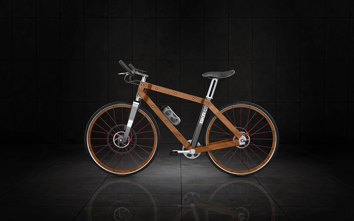BKR，concept，Bicycle，wood，