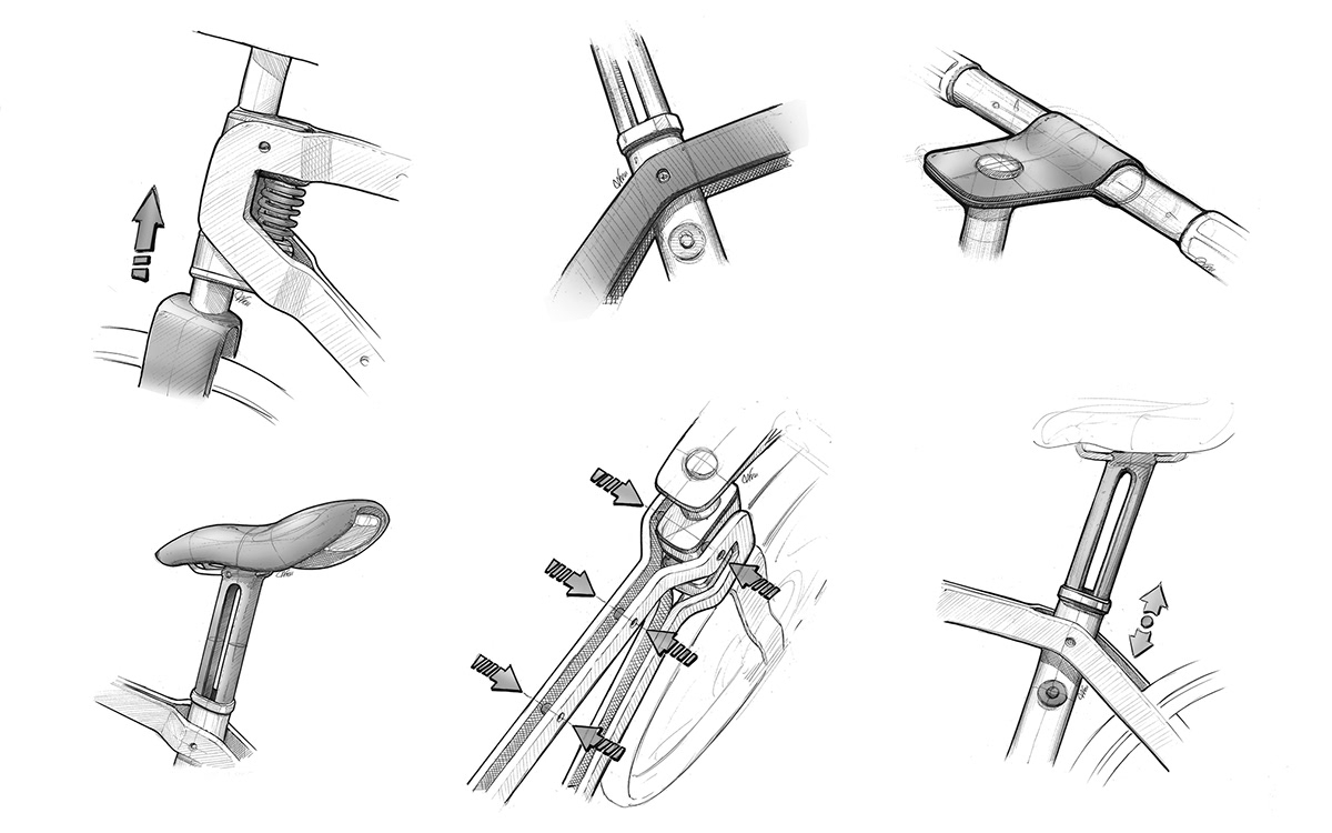 BKR，concept，Bicycle，wood，