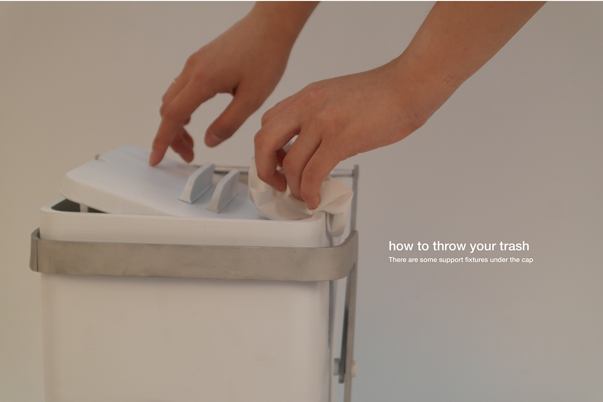 product design，industrial design，Home Furnishing，trash can，