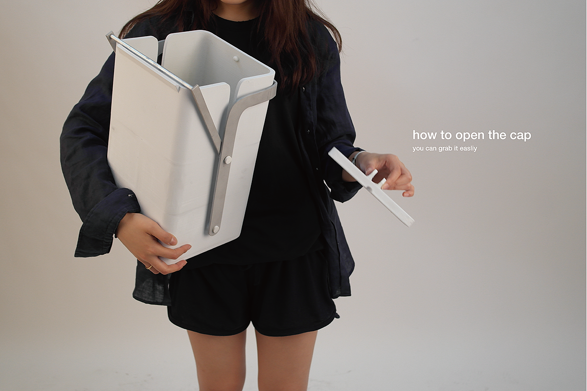 product design，industrial design，Home Furnishing，trash can，