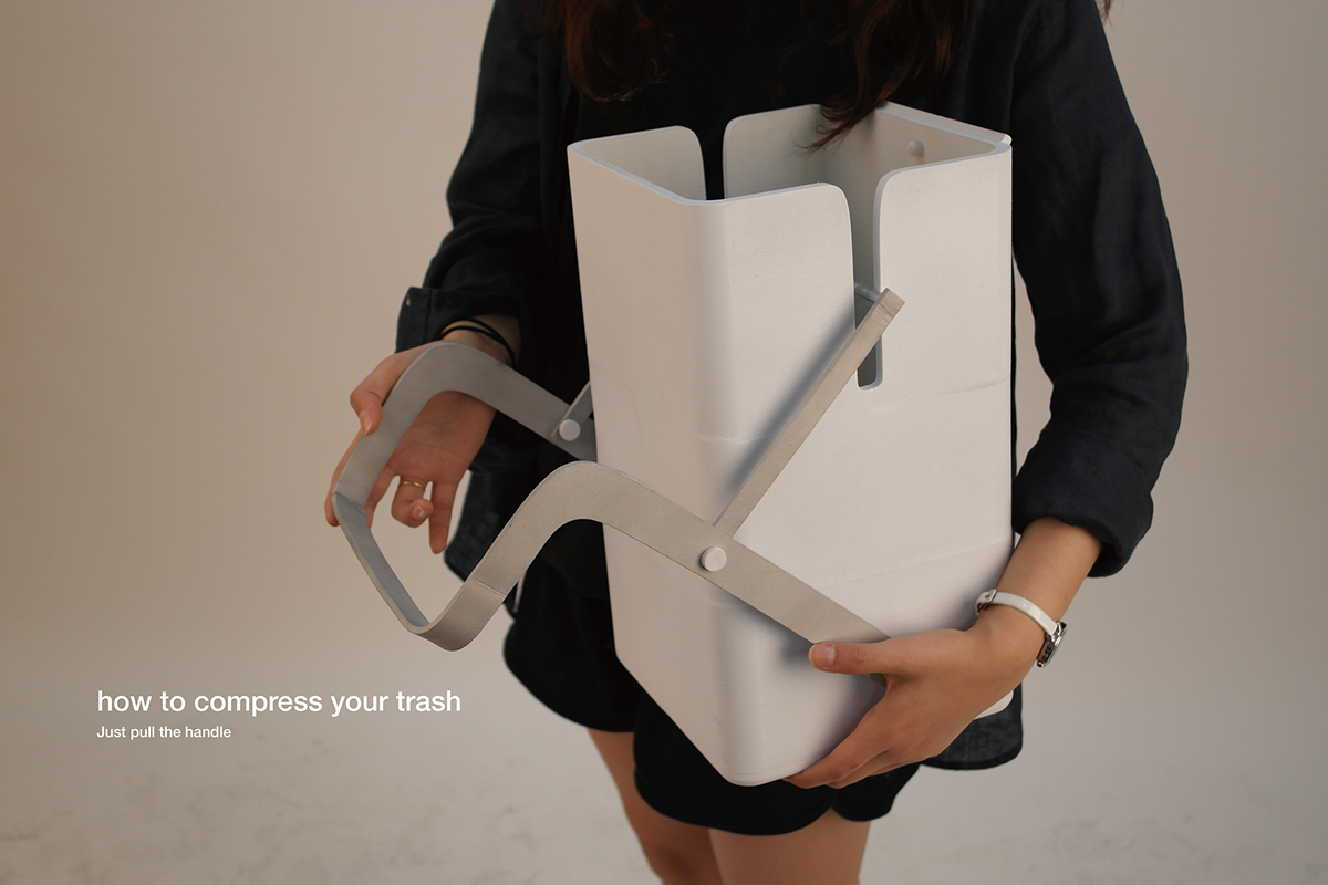 product design，industrial design，Home Furnishing，trash can，