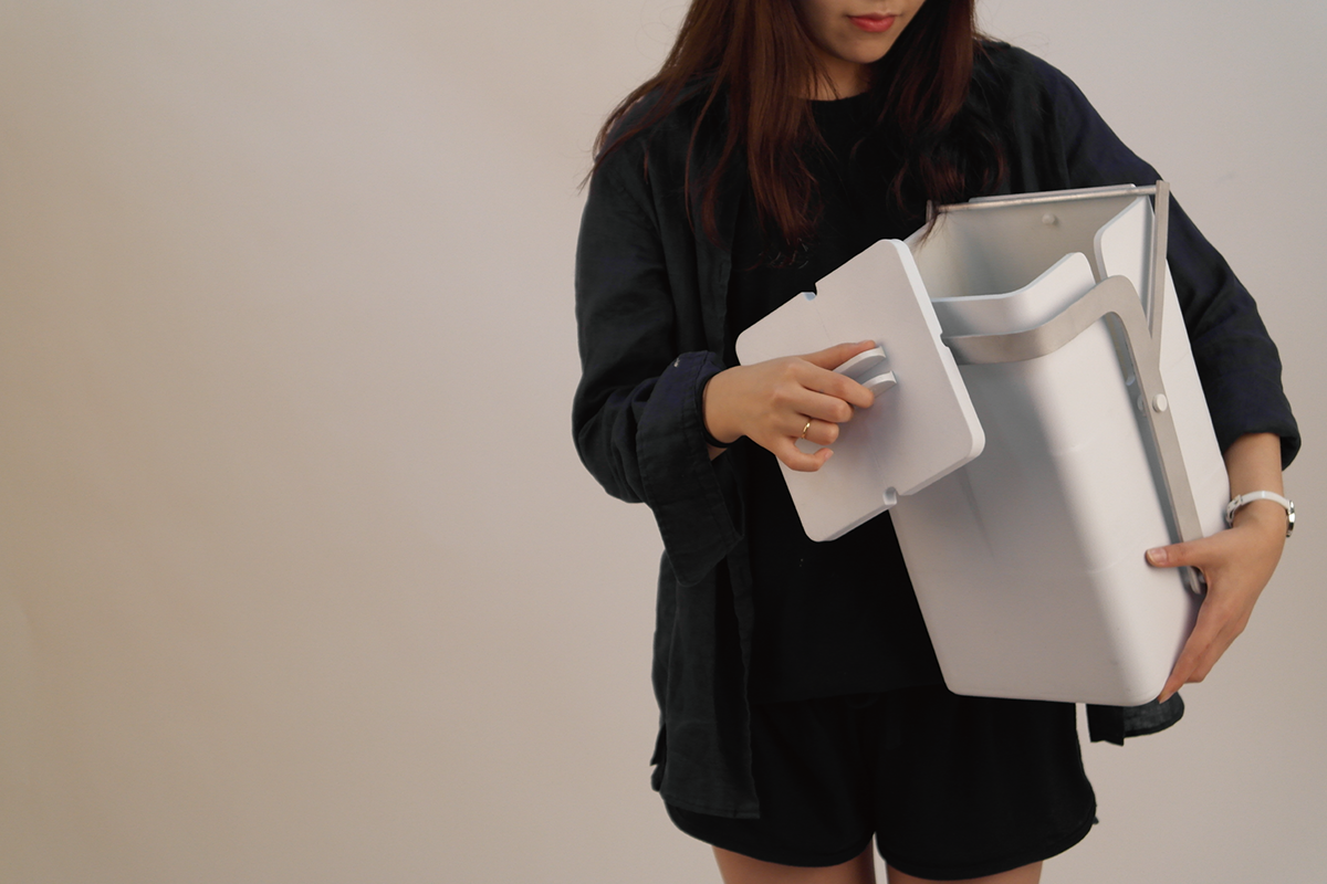 product design，industrial design，Home Furnishing，trash can，