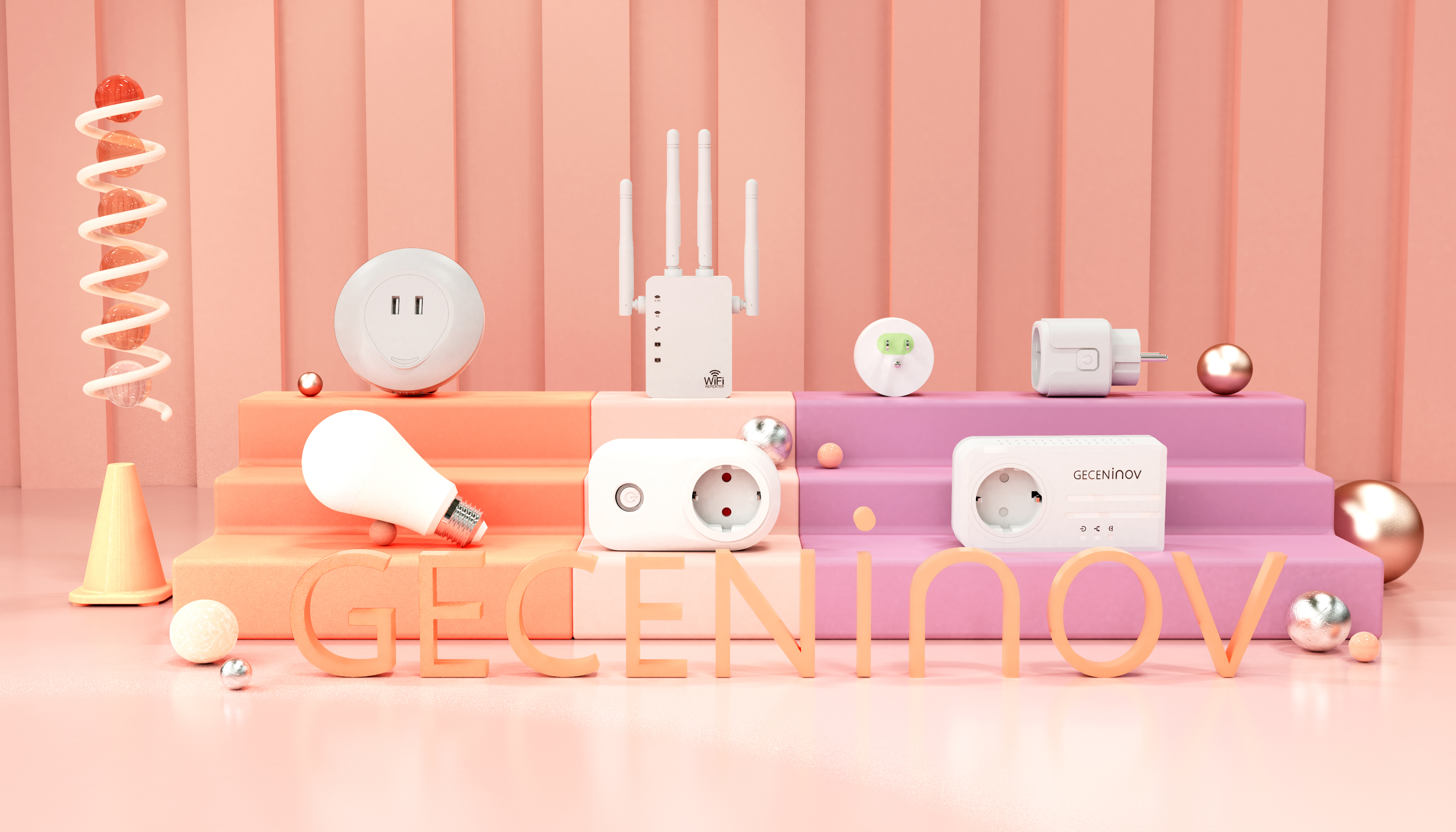 Smart home，Product rendering renderings，