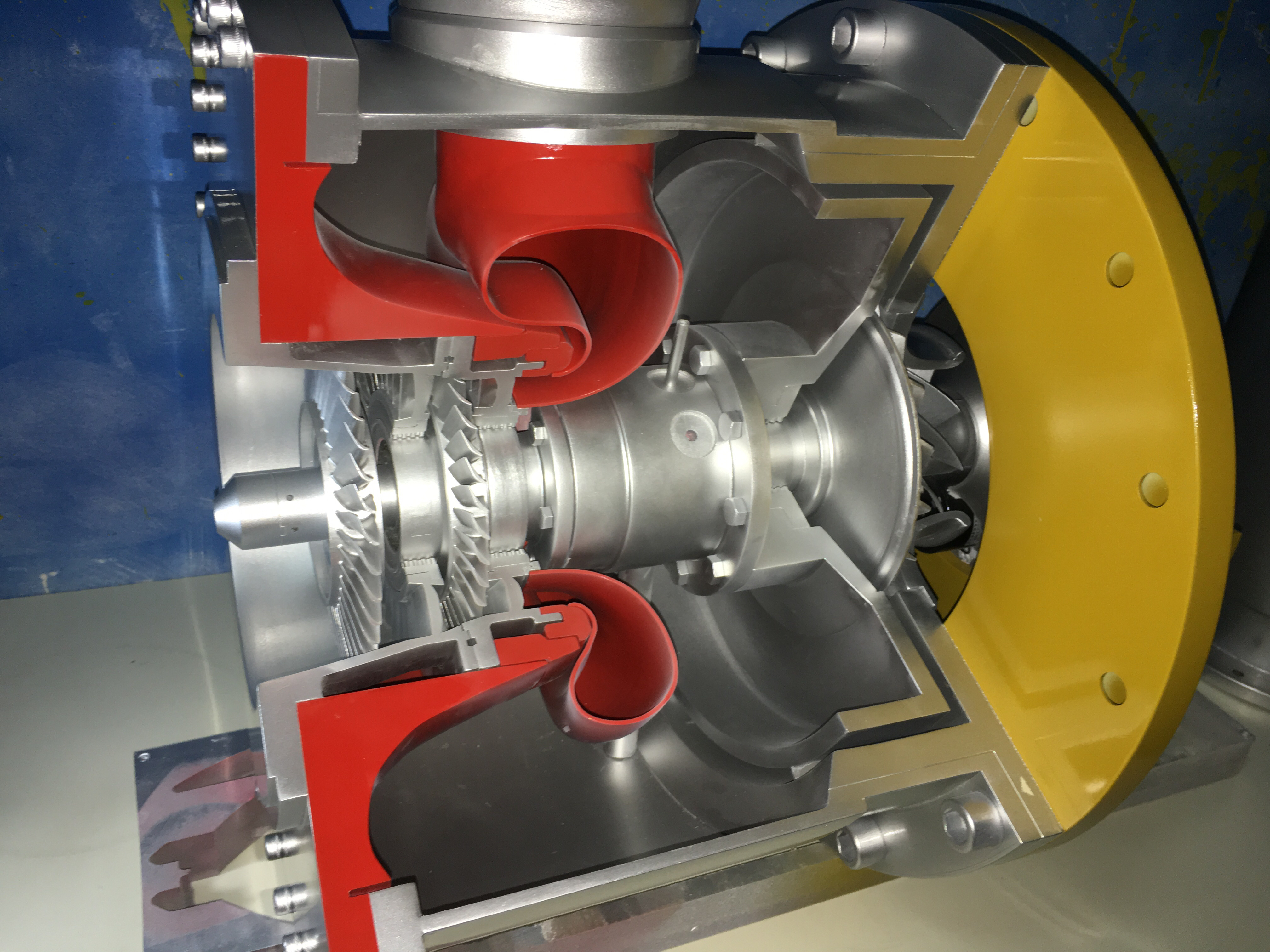 机器模型汽轮机