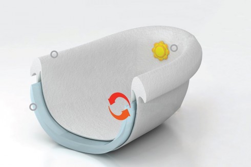 product design，industrial design，High-tech，Baby bed，