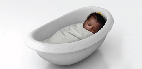 product design，industrial design，High-tech，Baby bed，