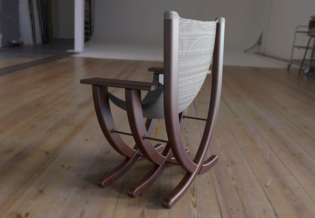 chair，woodiness，