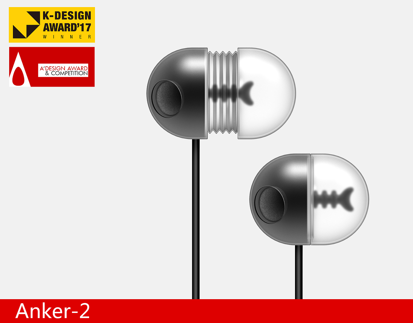 Earphone, industrial design，