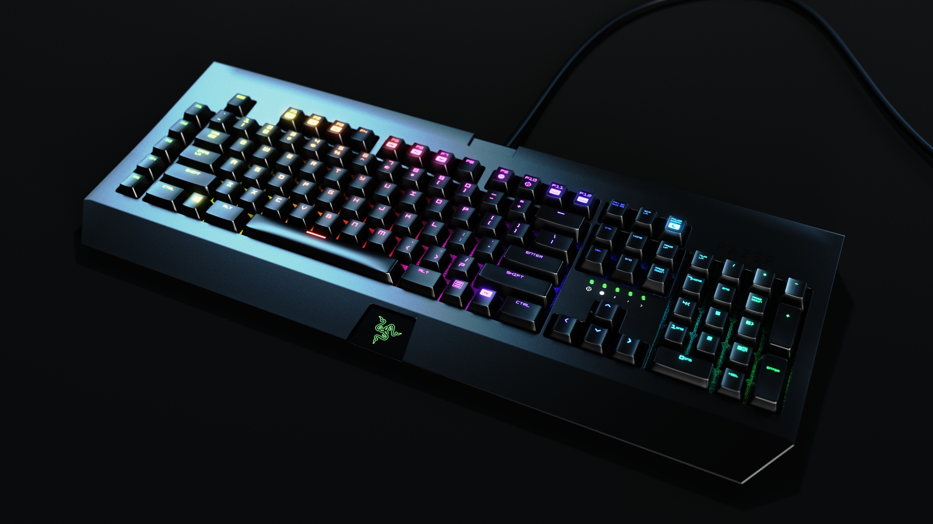 keyshot10，RGB，keyboard，animation，