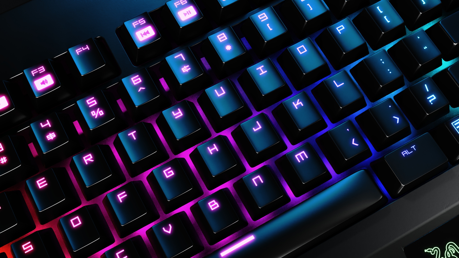 keyshot10，RGB，keyboard，animation，