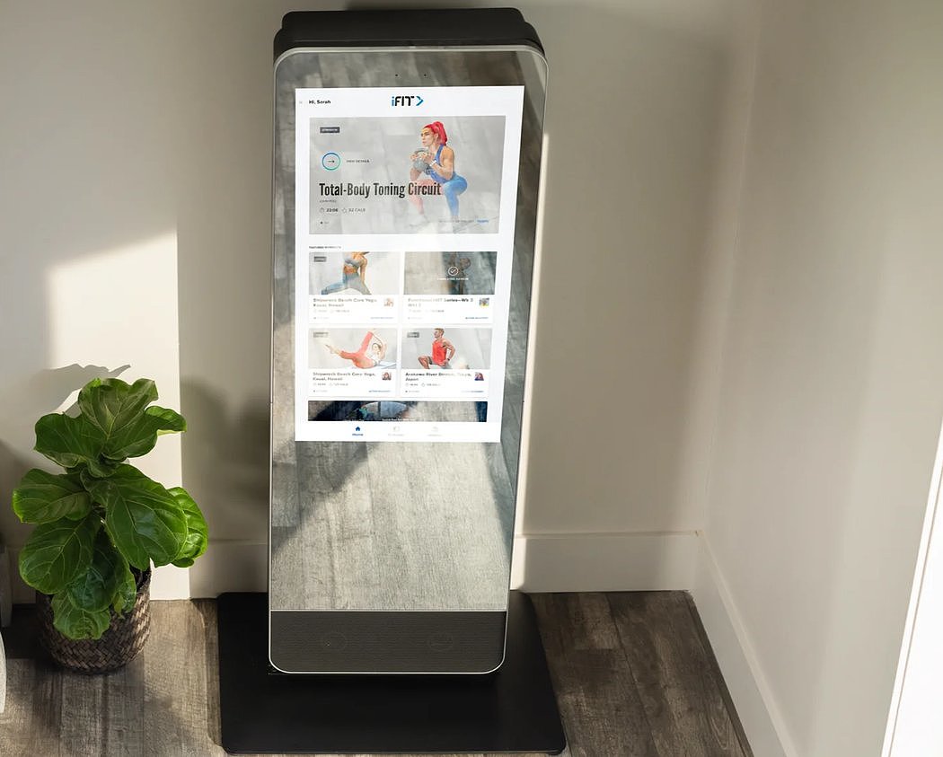 Family fitness，Intelligent fitness mirror，NordicTrack，