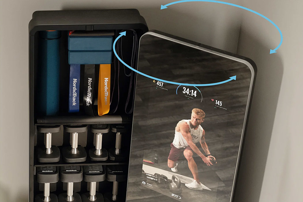 Family fitness，Intelligent fitness mirror，NordicTrack，