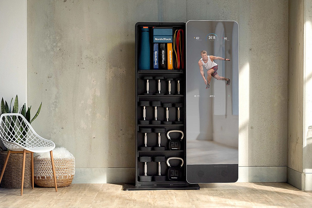 Family fitness，Intelligent fitness mirror，NordicTrack，