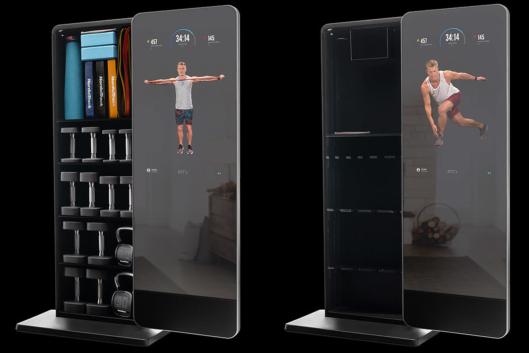 Family fitness，Intelligent fitness mirror，NordicTrack，