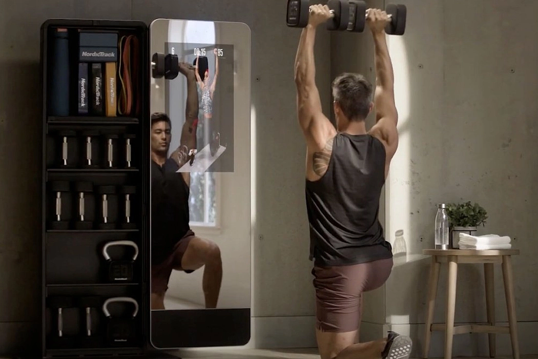 Family fitness，Intelligent fitness mirror，NordicTrack，