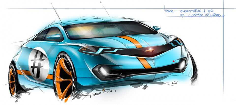 Hand drawn，course，ps，automobile，