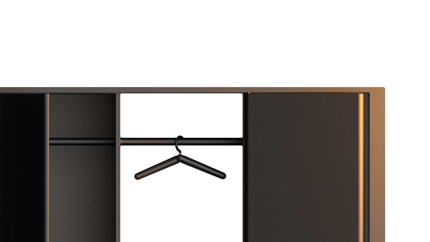 clothes，coat hanger，symmetric，