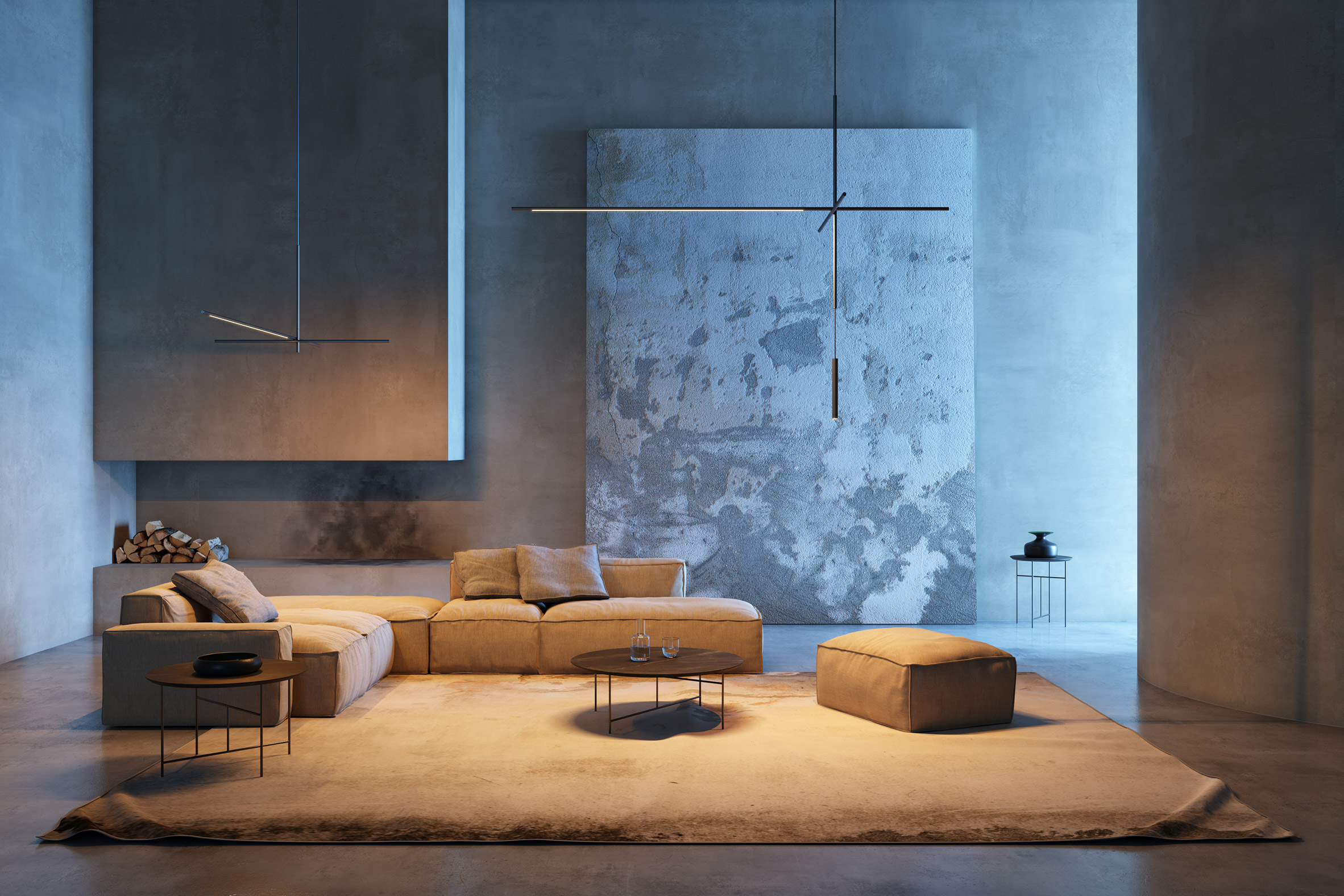 lighting，modularization，Cadier coordinates，lamp，