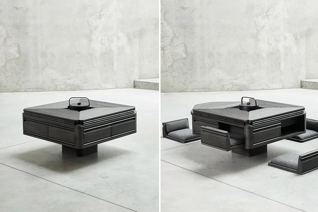 Start，Collapse and expand，tea set，