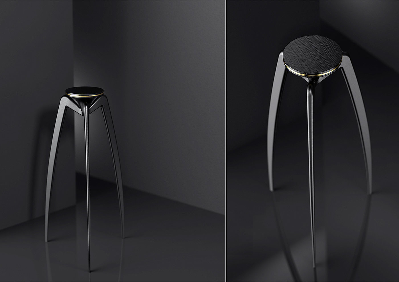 stool，Special shaped furniture，screw，