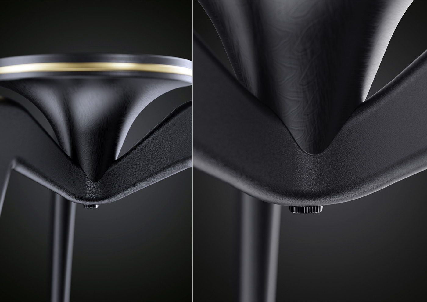 stool，Special shaped furniture，screw，