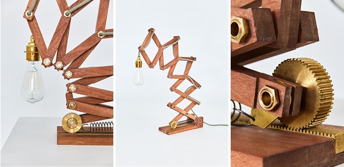 Desk lamp，Topological deformation，Telescopic design，Floor lamp，