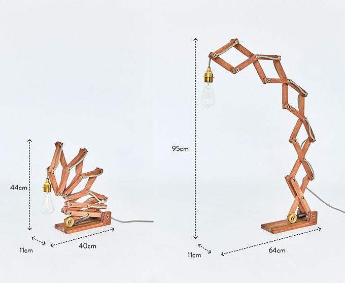 Desk lamp，Topological deformation，Telescopic design，Floor lamp，