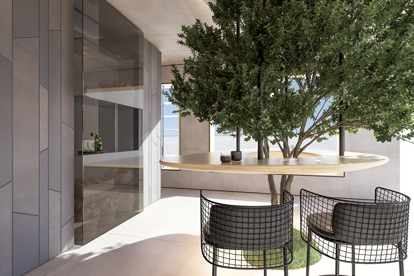 Interior design，furniture，café，industrial design，