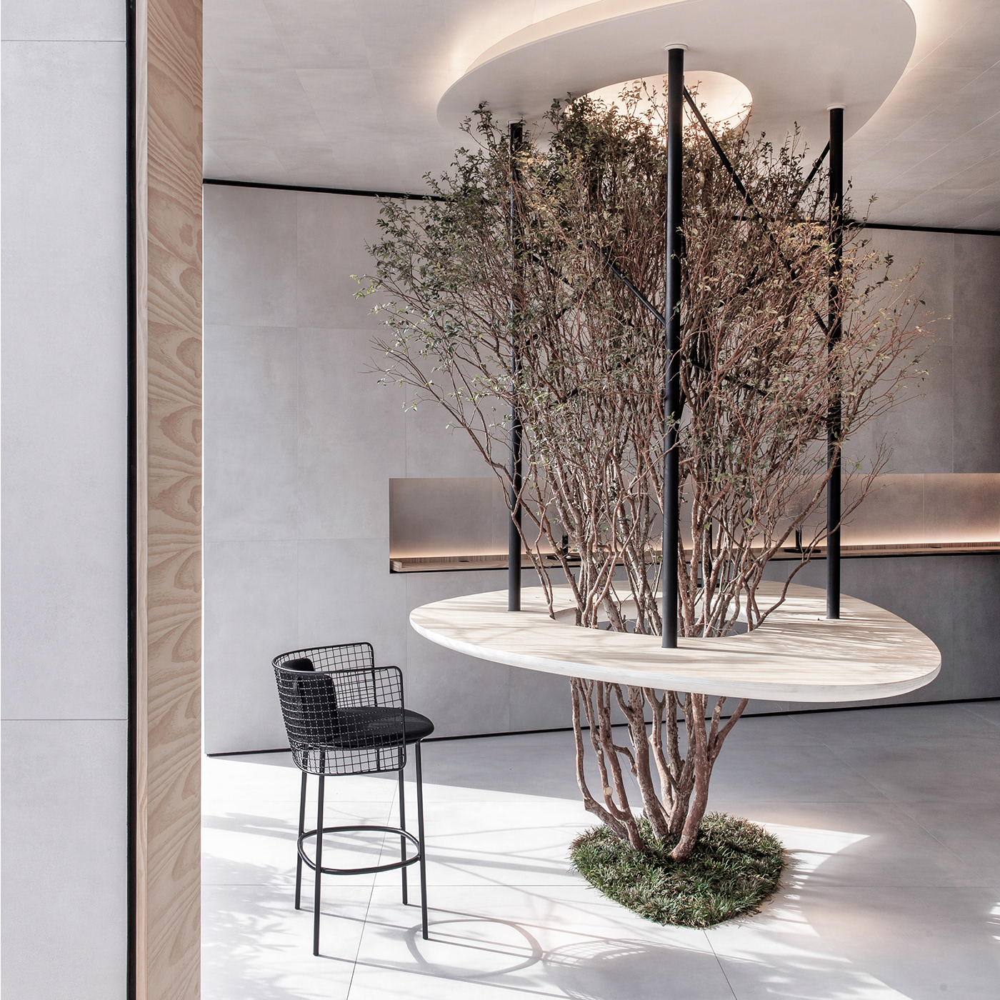 Interior design，furniture，café，industrial design，