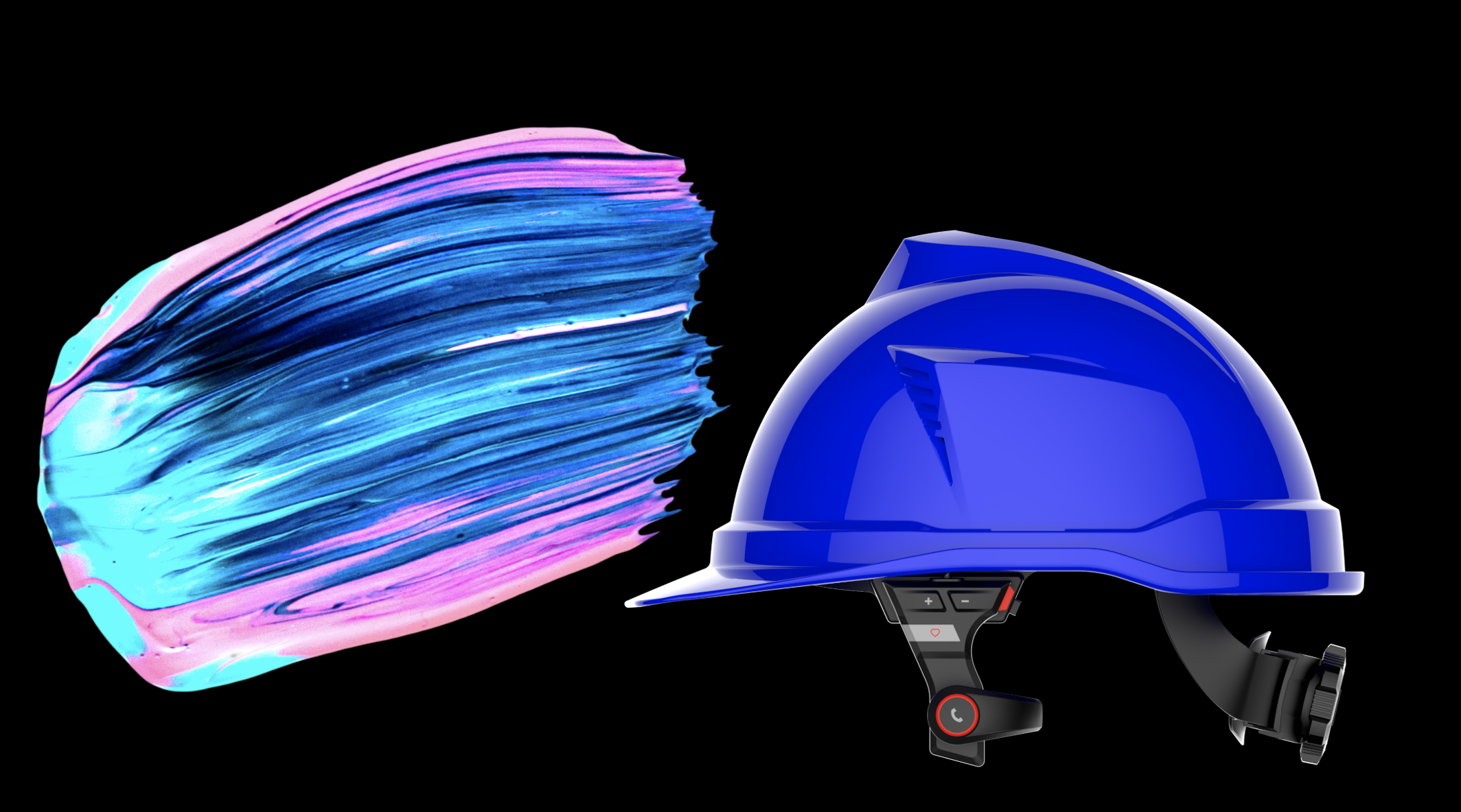 #Smart helmet，#Builder，#THEBUILDER，industrial design，Design，innovate，Smart construction site，Intelligent engineering，