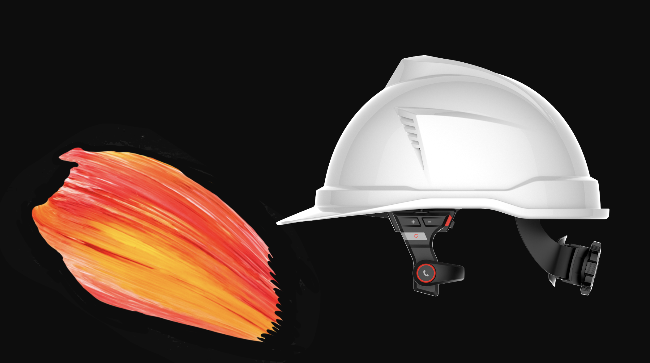 #Smart helmet，#Builder，#THEBUILDER，industrial design，Design，innovate，Smart construction site，Intelligent engineering，