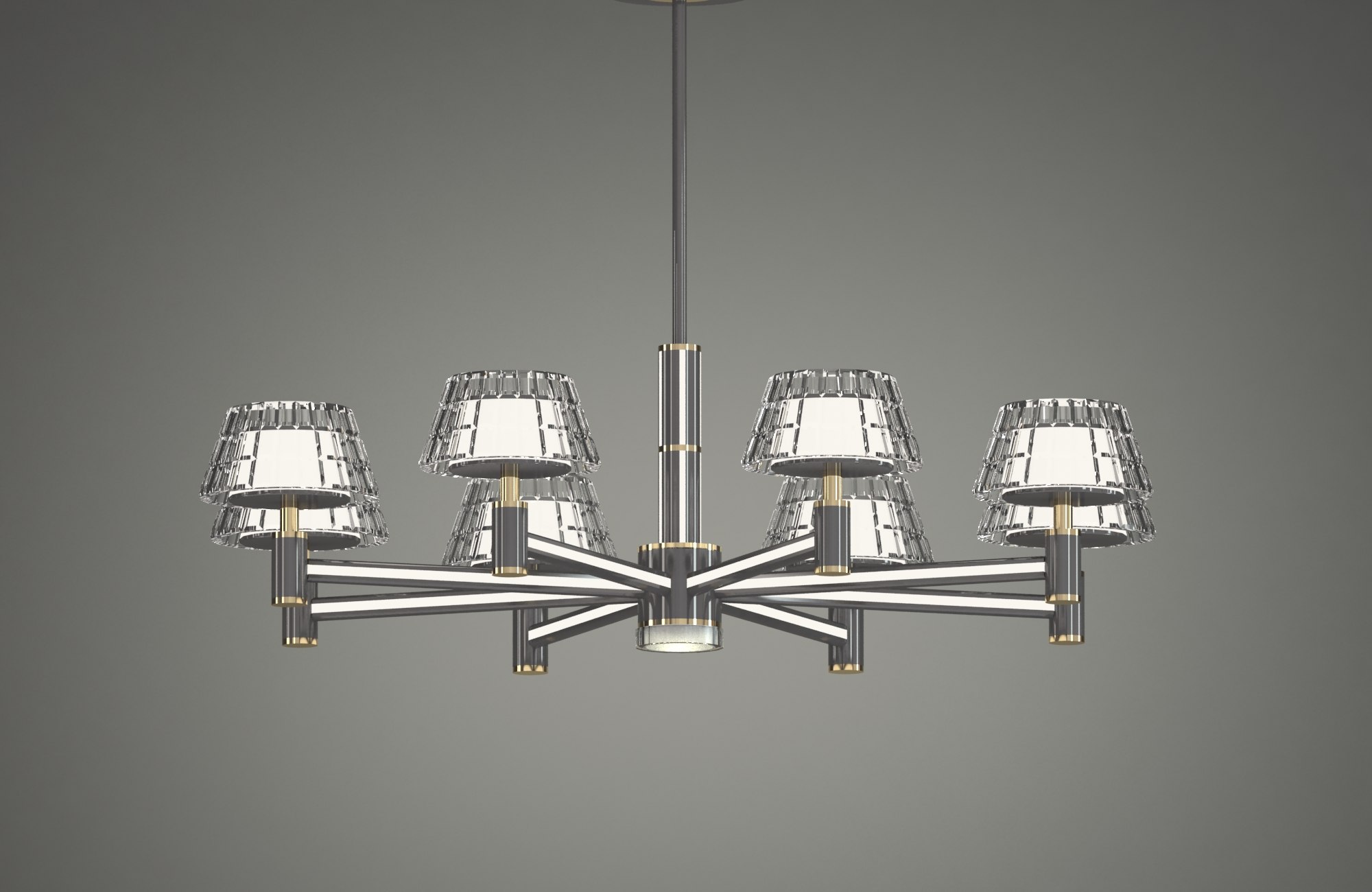 Aluminum alloy profile lamp body，LED light source，