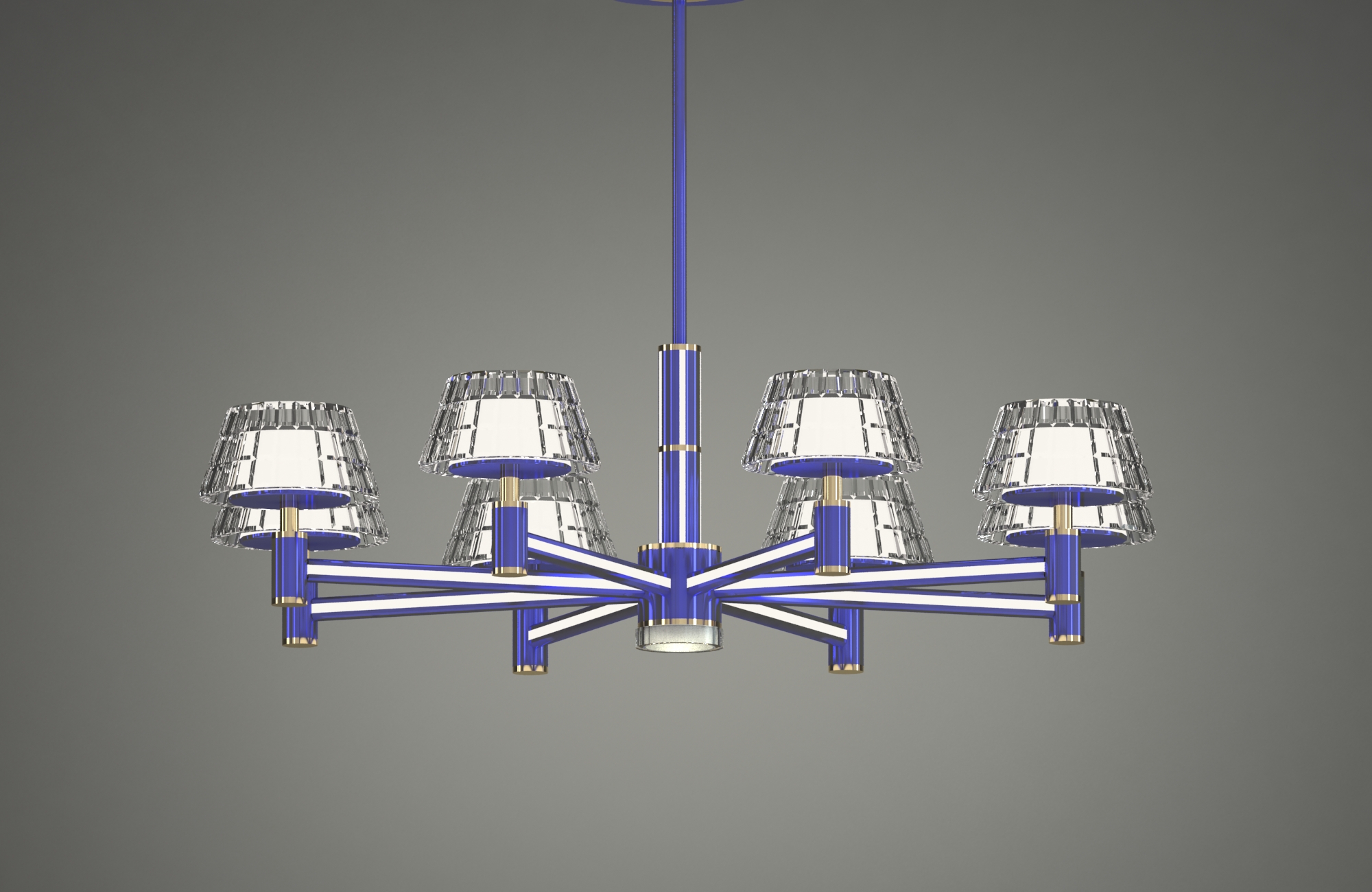 Aluminum alloy profile lamp body，LED light source，