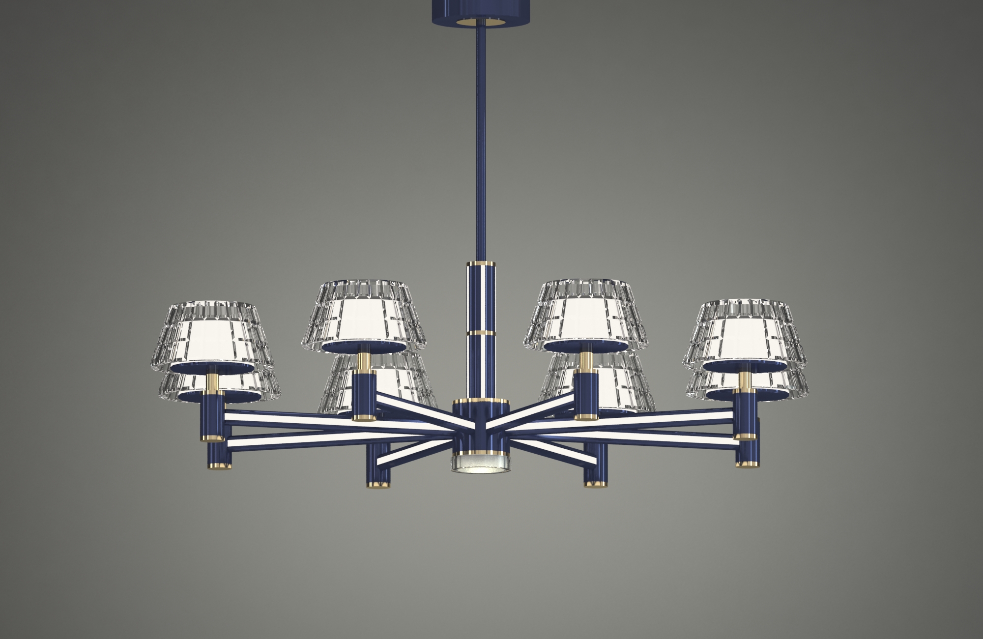 Aluminum alloy profile lamp body，LED light source，