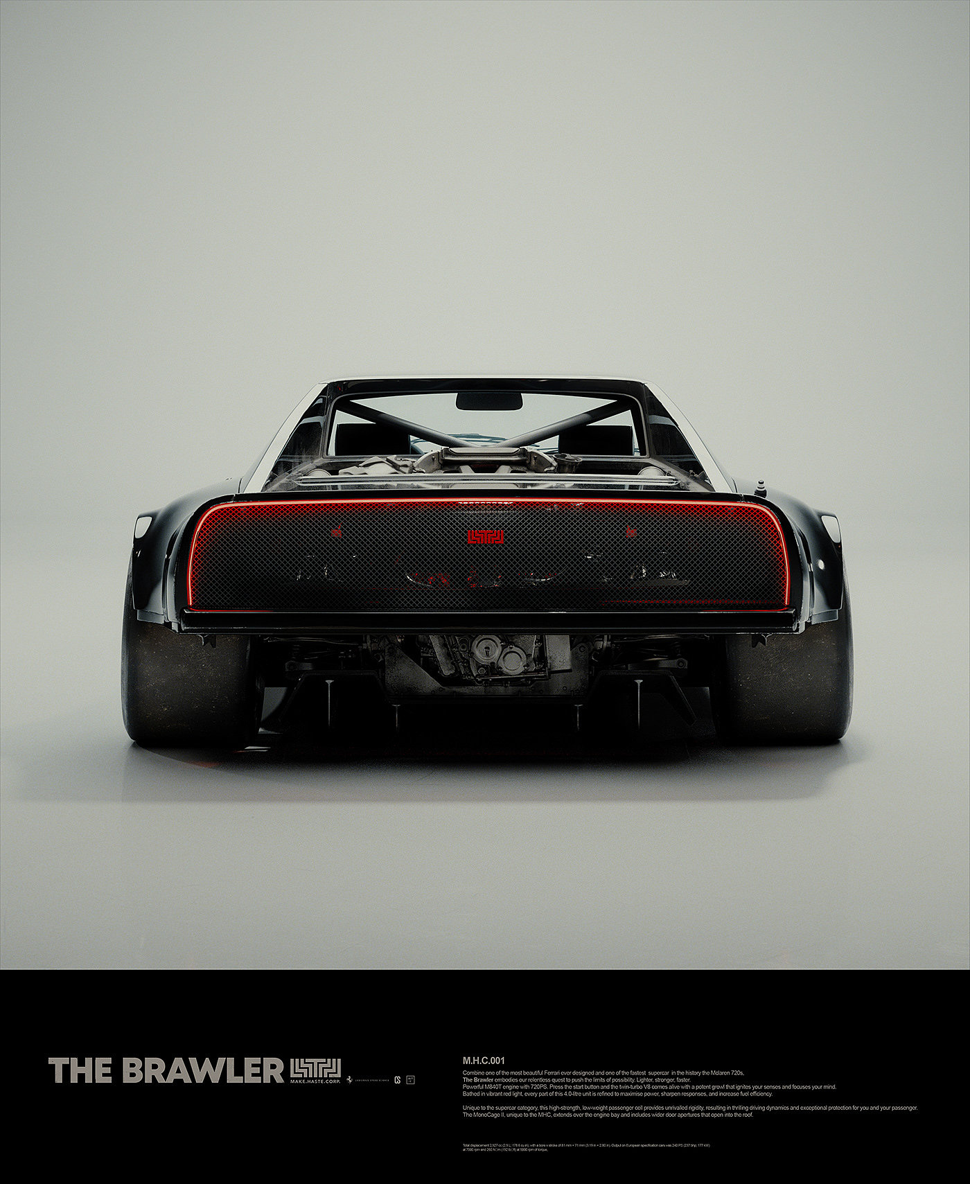 MHC 001，Super car，Driving power`，