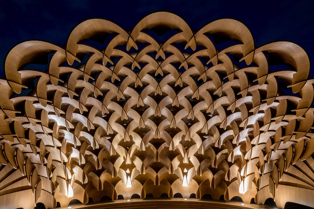 Architecture，Terrace，Wooden tile，