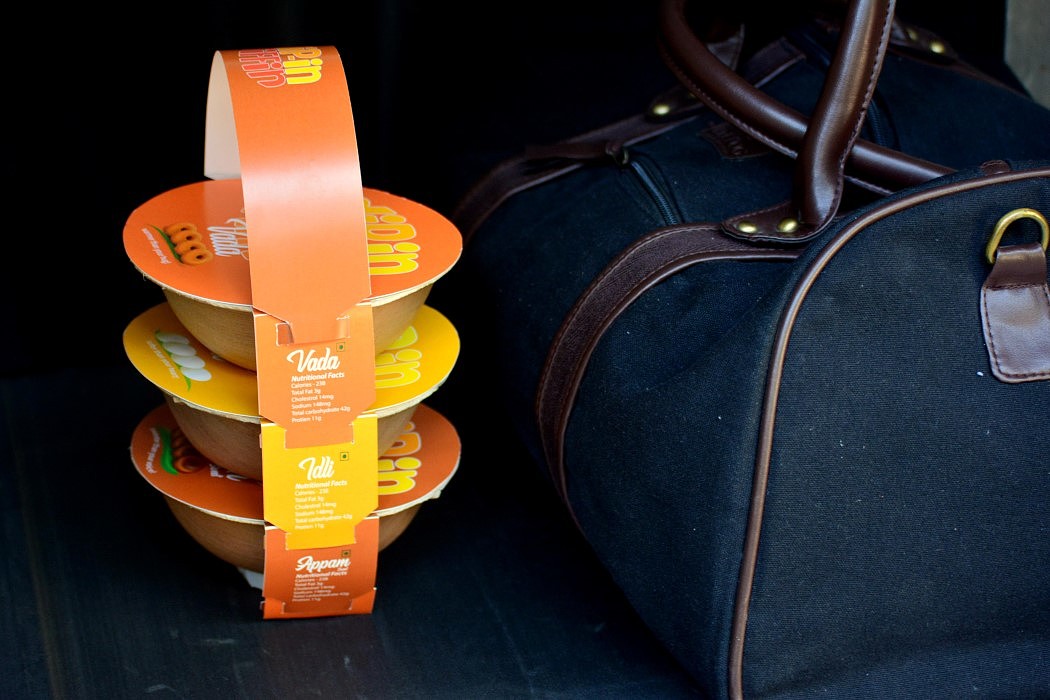 Dip-In Tiffin，Takeout food packaging，environment protection，modularization，