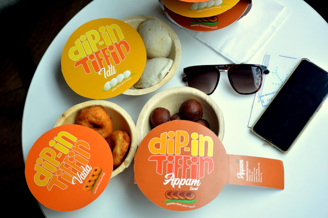 Dip-In Tiffin，Takeout food packaging，environment protection，modularization，