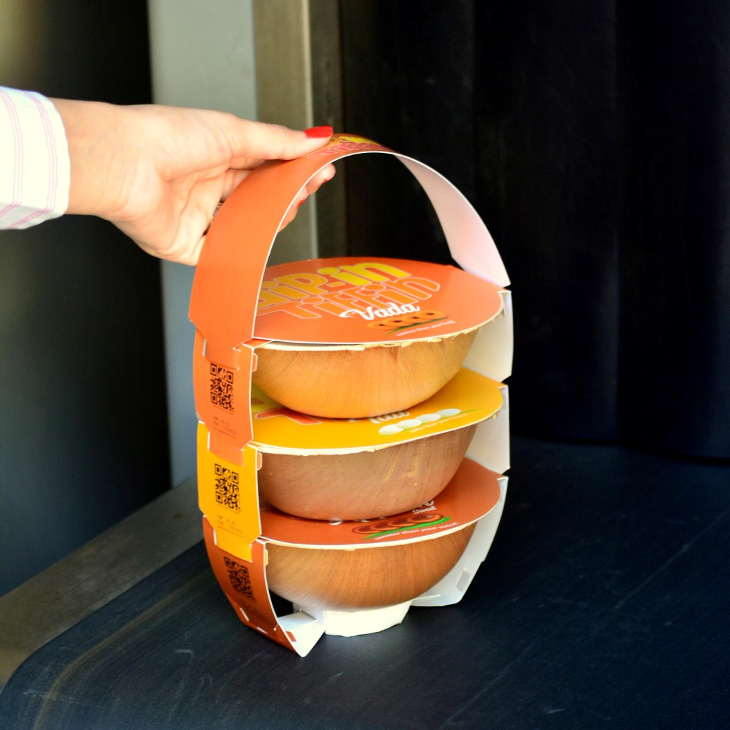 Dip-In Tiffin，Takeout food packaging，environment protection，modularization，