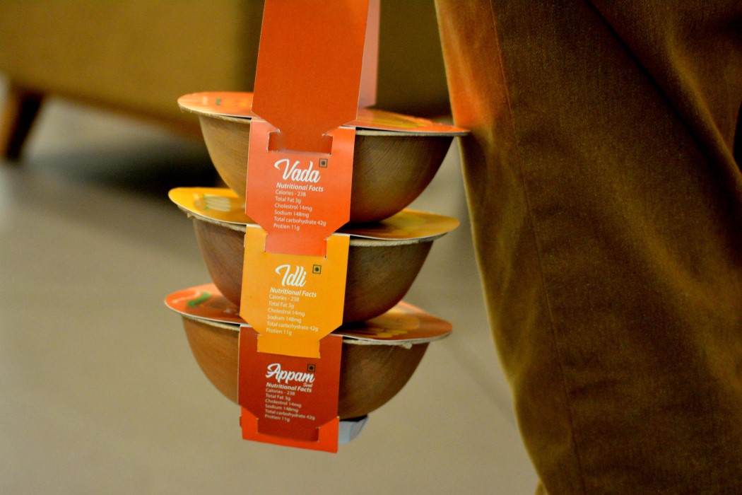 Dip-In Tiffin，Takeout food packaging，environment protection，modularization，