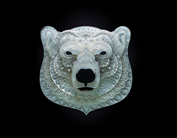 paper-cut，Watch for Animals，Art，World Wide Fund for nature，