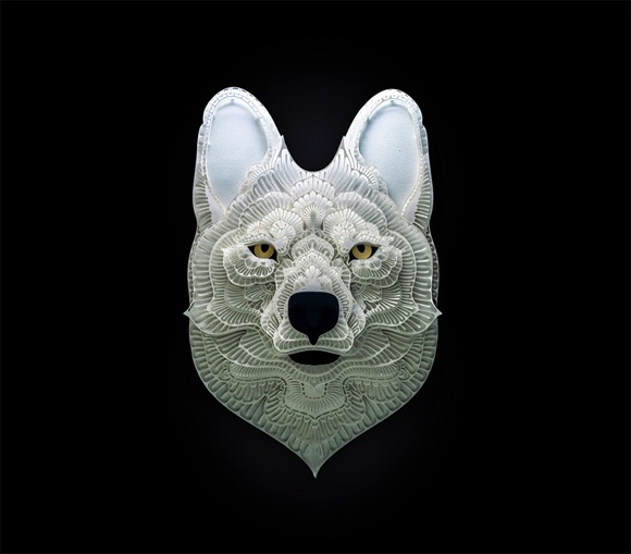 paper-cut，Watch for Animals，Art，World Wide Fund for nature，