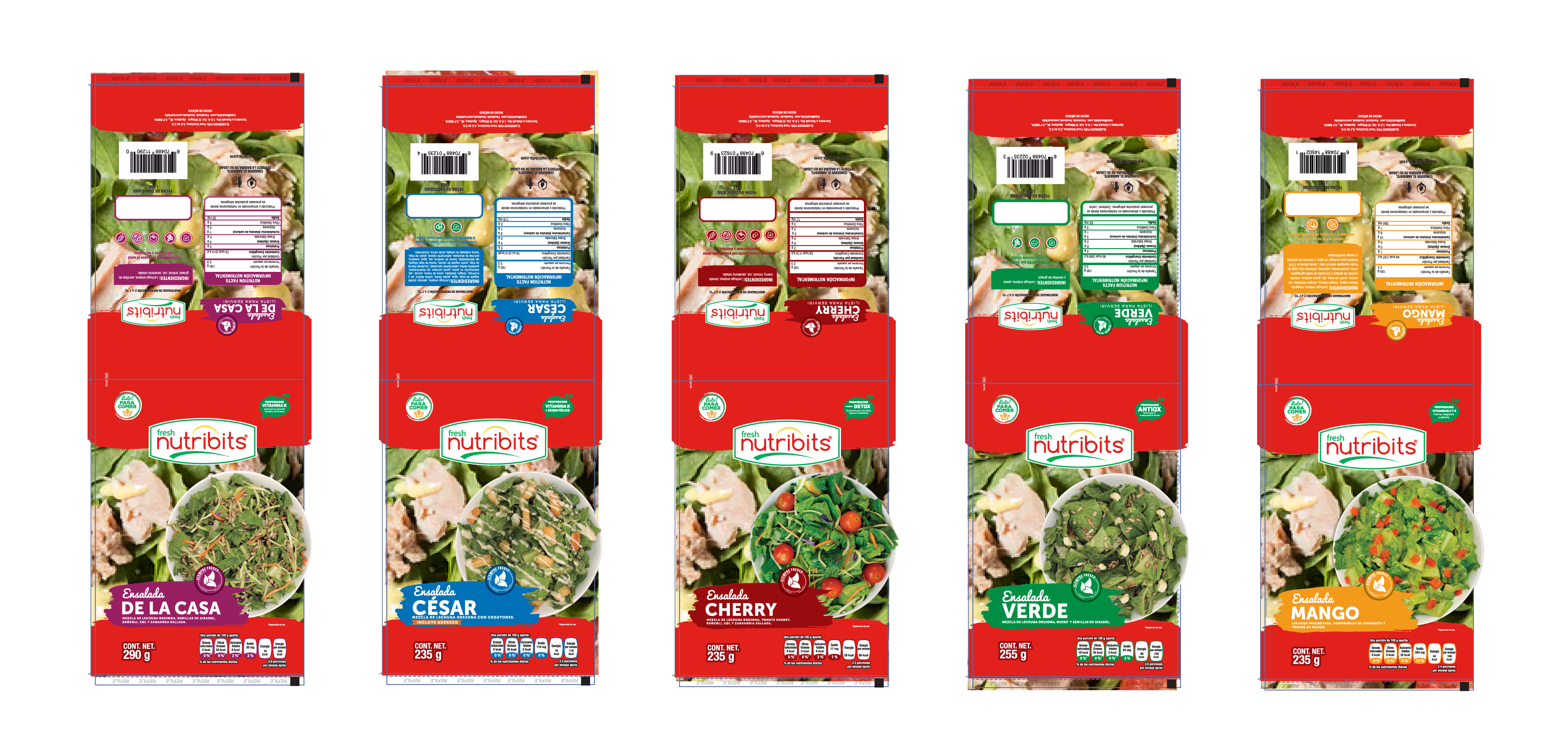 Packaging，graphicdesign，product design，salad，healthy，branding，identity，MEXICO，