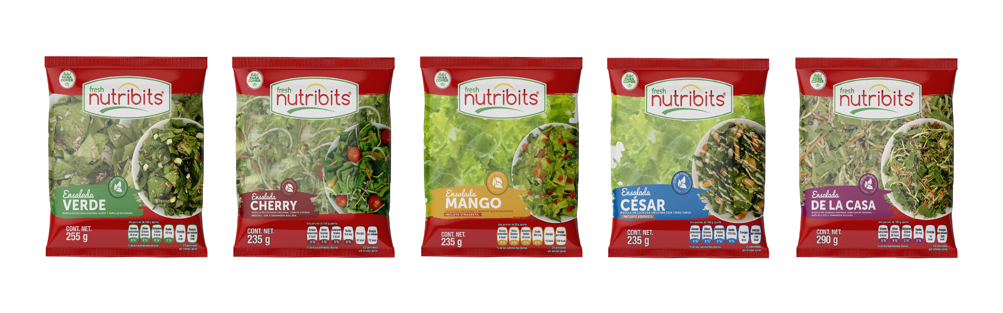 Packaging，graphicdesign，product design，salad，healthy，branding，identity，MEXICO，