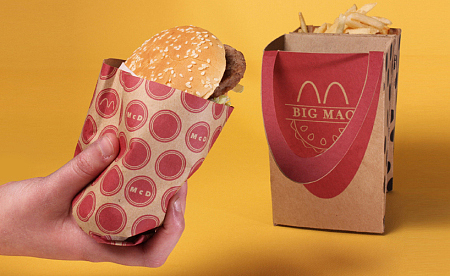 packing design，originality，McDonald's，Red dot award，